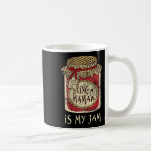 Caneca De Café Sendo Mamaw Avó Cute Geléia Citação Engraçada Mães
