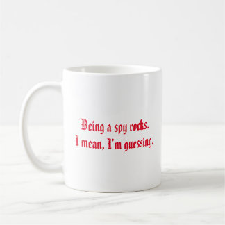 Caneca De Café Sendo um espião