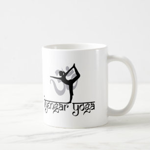 Caneca De Café Senhor do presente da ioga de Iyengar da pose da