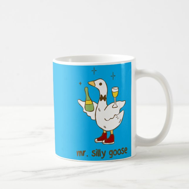 Caneca De Café Senhor Ganso Bobo Casamento Despedida de Solteiro  (Direita)