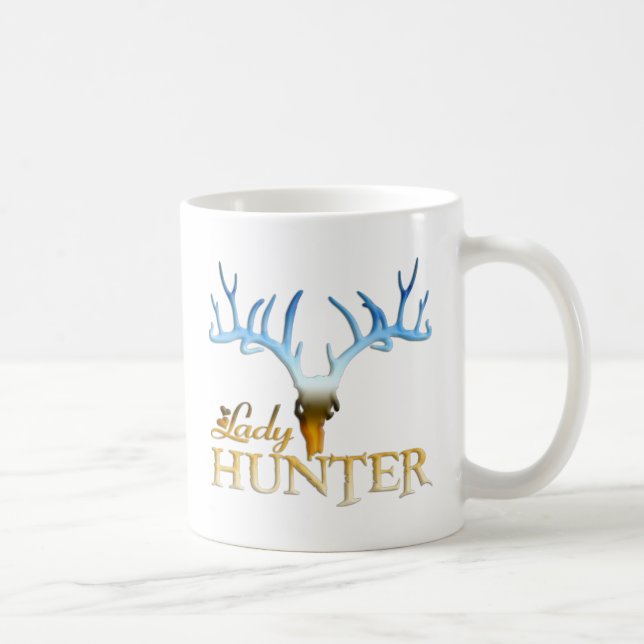 CANECA DE CAFÉ SENHORA CERVO CAÇADOR (Direita)