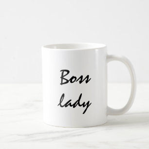 Caneca De Café "Senhora Chefe" Mug para a mulher responsável
