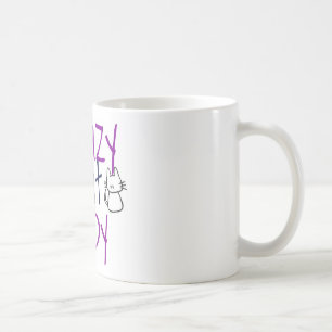 Caneca De Café Senhora de Gato Louca