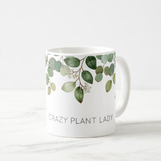 Caneca De Café SENHORA DE PLANTAS LOUCAS Vegetação Moderna Divers