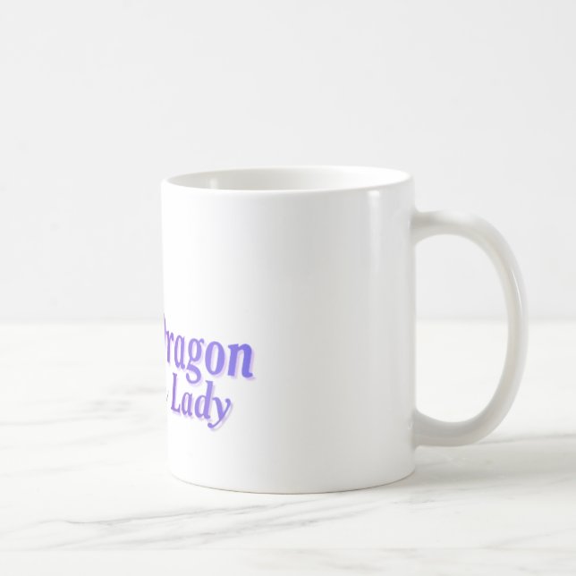 Caneca De Café Senhora do dragão (Direita)