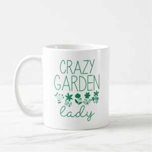 Caneca De Café Senhora do Jardim Louca