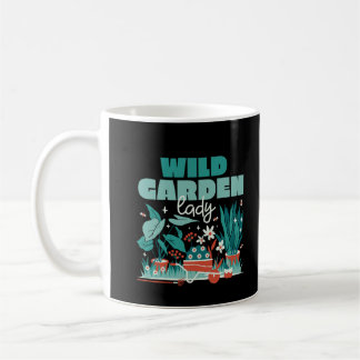 CANECA DE CAFÉ SENHORA DO JARDIM SELVAGEM JARDIM FOFO COM PLANTAS