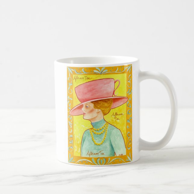 Caneca De Café Senhora do lanche (Direita)