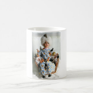 Caneca De Café Senhora louca do gato