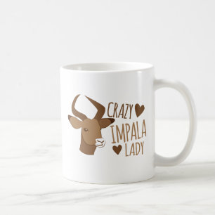 Caneca De Café senhora louca do impala
