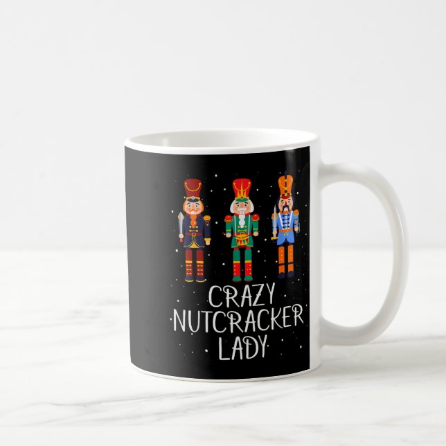 Caneca De Café Senhora Louca do Quebra-Nozes (Direita)