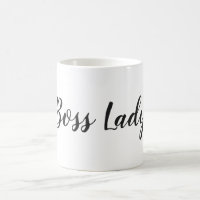 Senhora personalizada do chefe