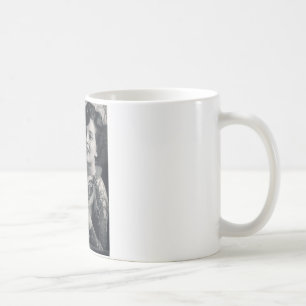 Caneca De Café Senhora Tattooed de reclinação