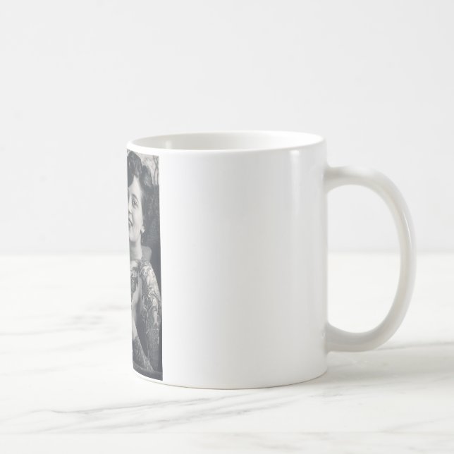 Caneca De Café Senhora Tattooed de reclinação (Direita)