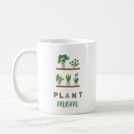 Caneca De Café Senhora Tropical Greenerescente de Mãe Fácil