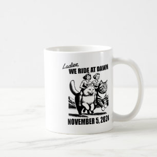 Caneca De Café Senhoras Andamos No Dawn Harris Wheimer 2024 Presi