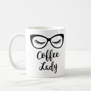Caneca De Café Senhoras e Olhos