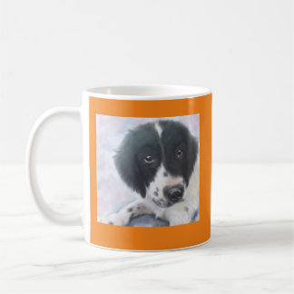 Caneca De Café Senhorita Fannie - copo do Spaniel de Springer