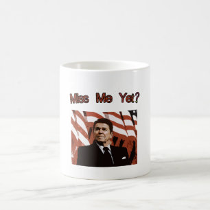 Caneca De Café Senhorita Me Ainda?  Reagan Posterized