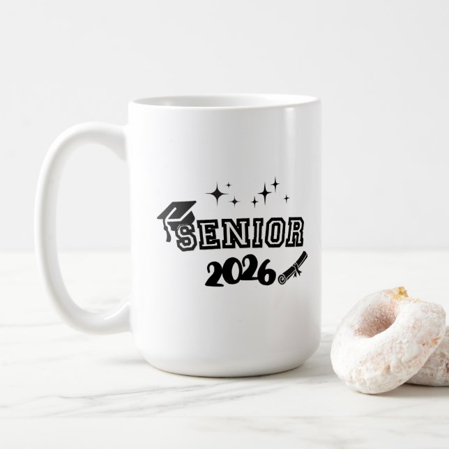 Caneca De Café Senior 2026 Mug (Com Donut)