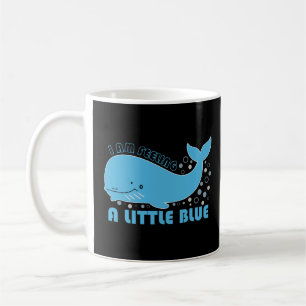 Caneca De Café Sensação de azul de baleia