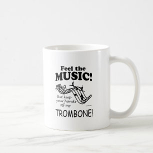 Caneca De Café Sensação do Trombone a música