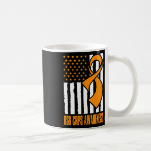 Caneca De Café Sensibilização do American Flag Crps