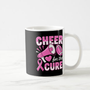 Caneca De Café Sensibilização Do Cancer Da Mama Para O Fogo Puro