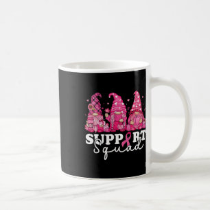 Caneca De Café Sensibilização Do Cancer Para Os Gnomos Femininos