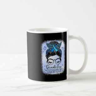 Caneca De Café Sensibilização do Guerreiro Diabetes Tipo de Supor
