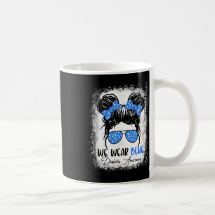 Caneca De Café Sensibilização do Guerreiro Diabetes Tipo de Supor