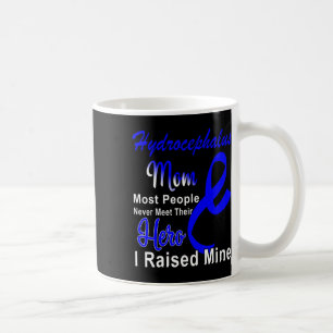 Caneca De Café Sensibilização Mãe Fita Azul Suporte à Mãe