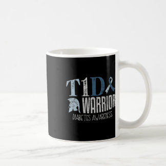 Caneca De Café Sensibilização para a diabetes Mês T1d Guerreiro 1