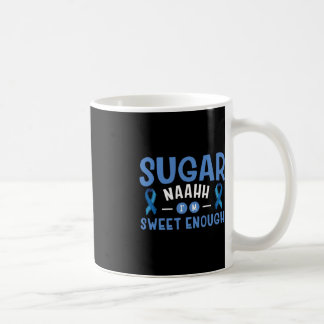 Caneca De Café Sensibilização para a diabetes Tipo 1 2 - T1D T2D