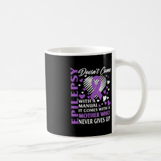 Caneca De Café Sensibilização para a Epilepsia Mãe Briso Roxo Con