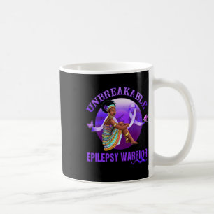 Caneca De Café Sensibilização para a Epilepsia Mulheres Negras Gu