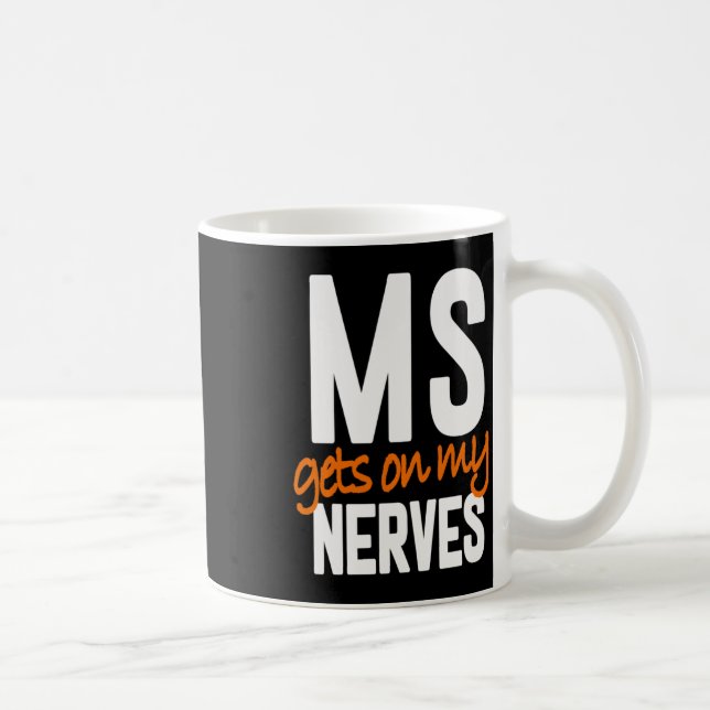 Caneca De Café Sensibilização para a esclerose múltipla (Direita)