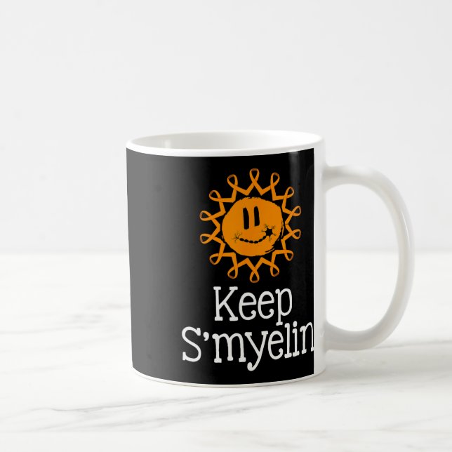 Caneca De Café Sensibilização para a esclerose múltipla de S'myel (Direita)