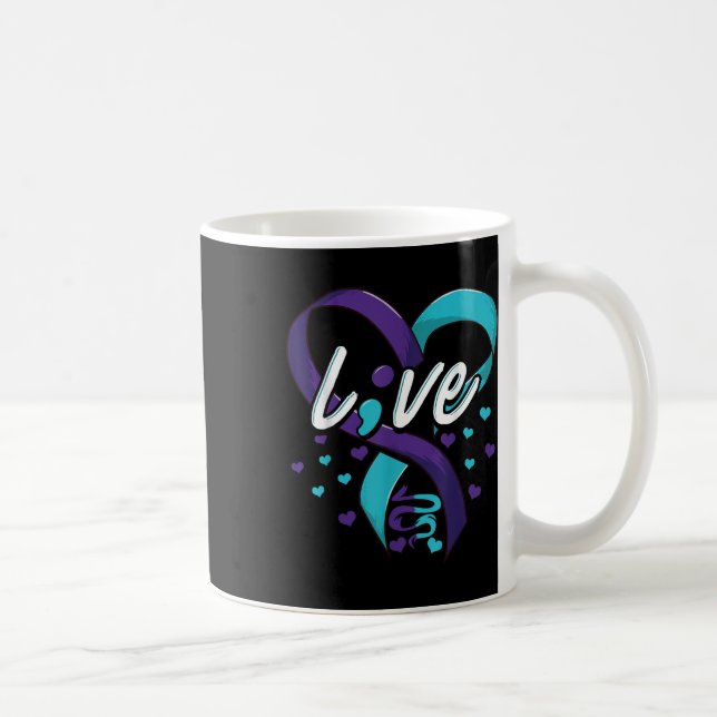 Caneca De Café Sensibilização para a prevenção do suicídio Semico (Direita)