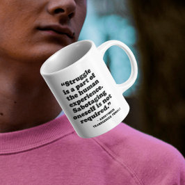 Caneca De Café Sensibilização para a Saúde Mental | Combate ao Ca