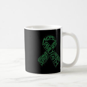 Caneca De Café Sensibilização para a saúde mental Doença Palavras