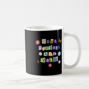 Caneca De Café Sensibilização Para A Saúde Mental Mês Seus Sentim