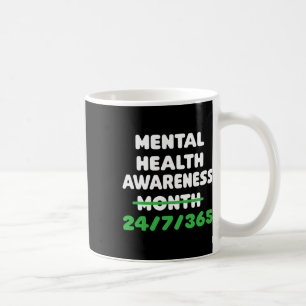 Caneca De Café Sensibilização Para A Saúde Na Prevenção Do Suicíd