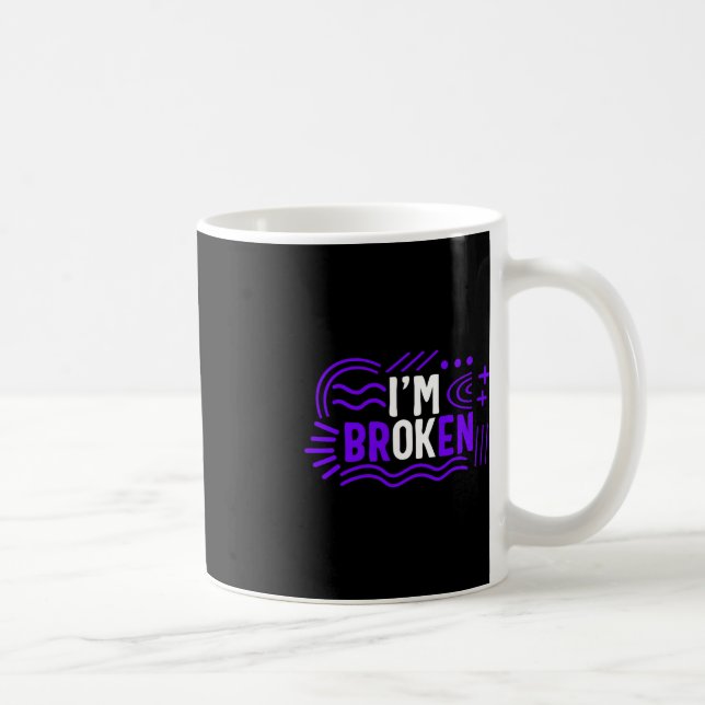 Caneca De Café Sensibilização para a Sobredosagem com Medicamento (Direita)