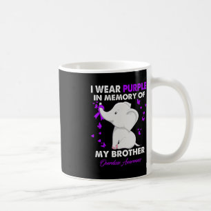 Caneca De Café Sensibilização para a sobredosagem de elefantes Eu