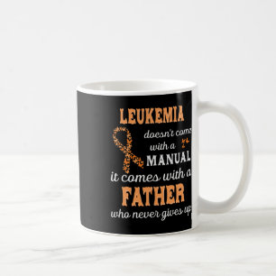 Caneca De Café Sensibilização para o apoio paterno guerreiro da l
