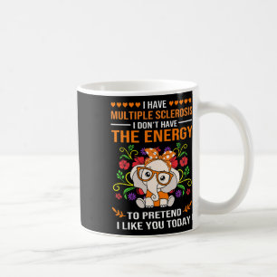 Caneca De Café Sensibilização para o elefante com esclerose múlti