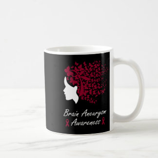Caneca De Café Sensibilização para o neurismo - Mulheres Borbolet