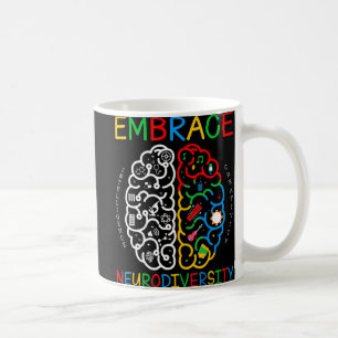 Caneca De Café Sensibilização para o uso Embale na Neurodiversida