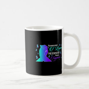 Caneca De Café Sensibilização Suicida Alguém Que Eu Amo Precisa D